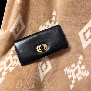 Hobo International Doria Turnlock Flap Clutch Wallet